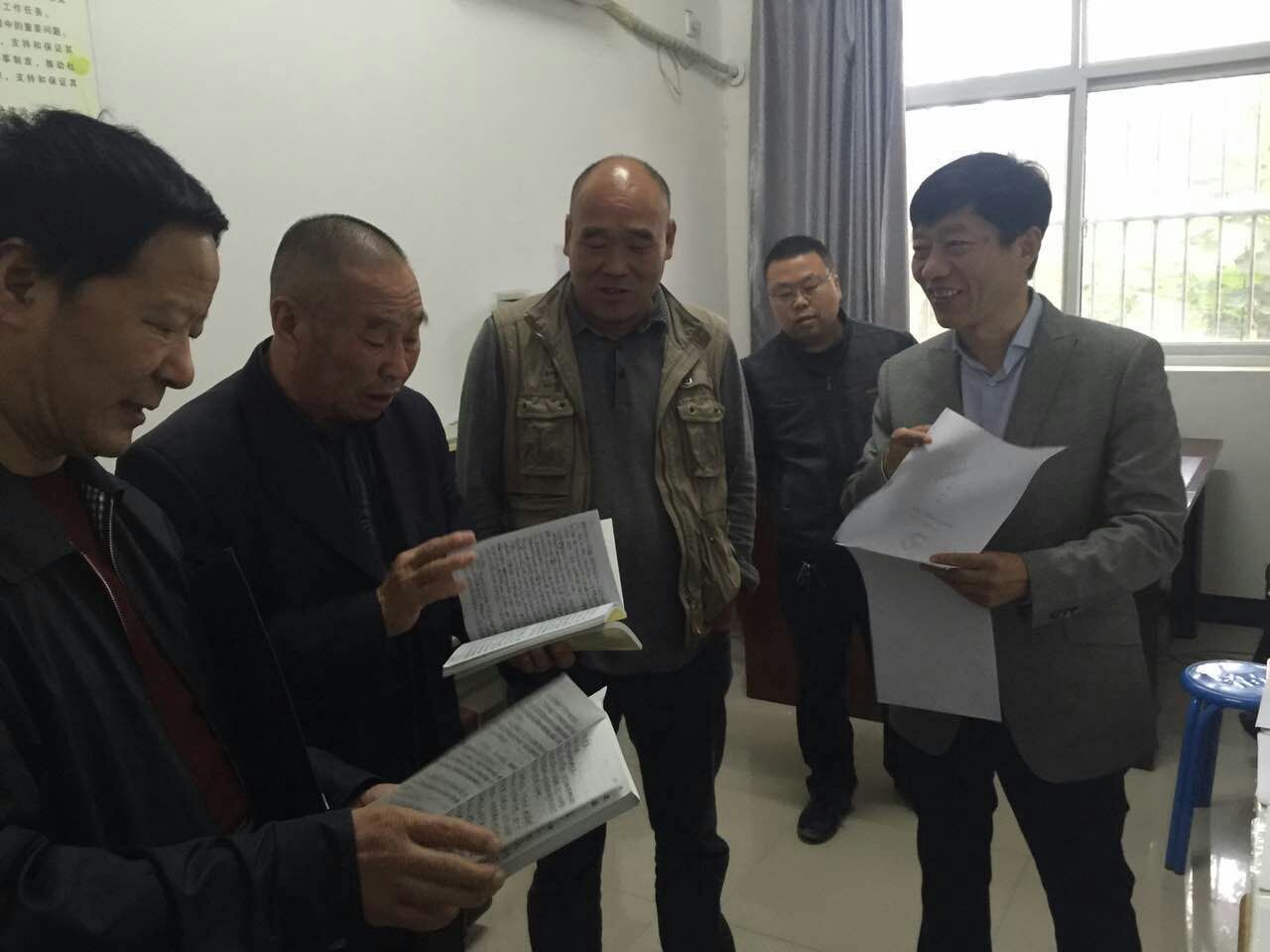 省農墾集團黨委書記王桂欣督導檢查華陰農場“兩學一做”學習教育情況