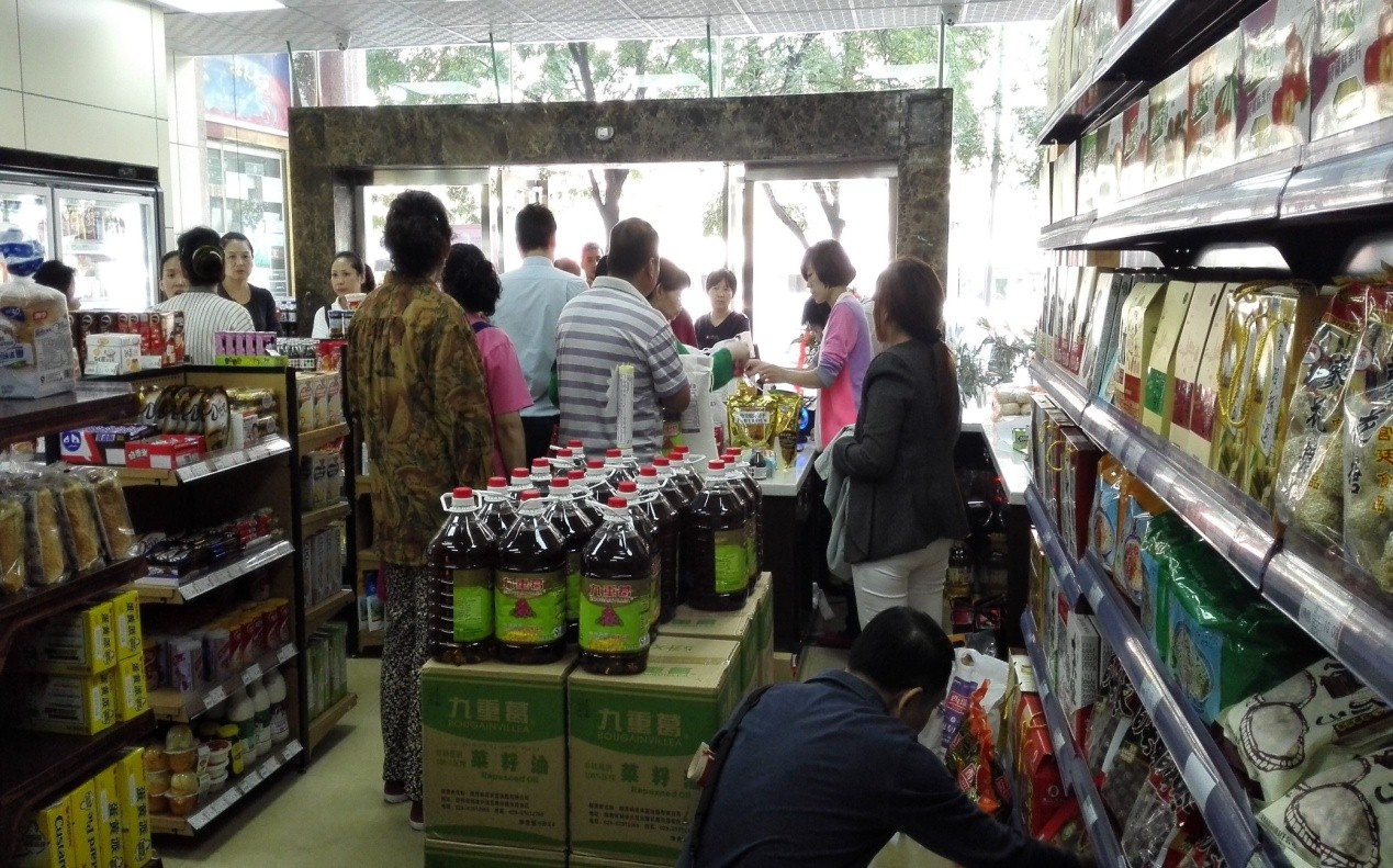 陜西糧農首家直營形象店開業