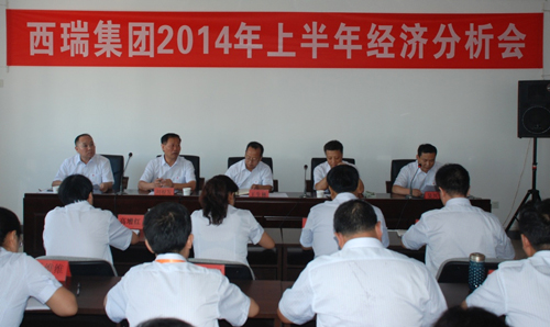 西瑞集團召開上半年經濟分析會