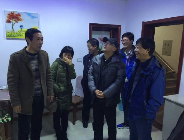 中國農墾經濟發展中心副主任吳金玉在陜西農墾華陰農場調研