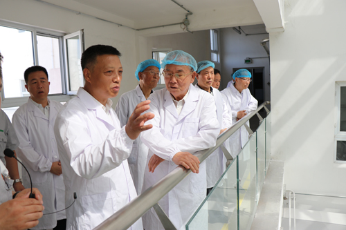 中國糧食協會原會長白美清一行蒞臨西瑞調研