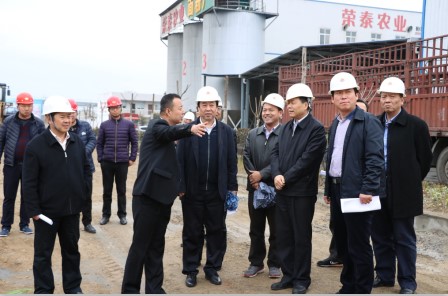 省國資委劉陽主任赴糧農安康直屬庫五里分庫項目區視察調研