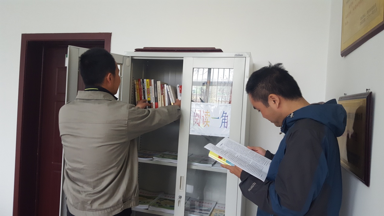 “三秦閱讀”在西瑞儲備庫公司生根發芽