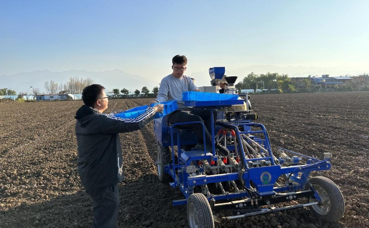 秦豐種業：科研試驗冬小麥播種工作順利完成